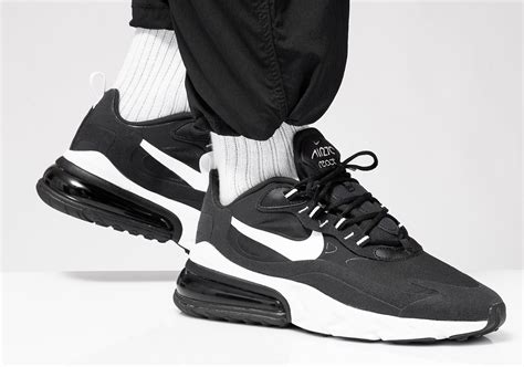 Nike Air Max 270 React Black White Men's 